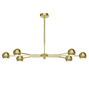 Lampa sufitowa TIANA złota 6xGU10x14W IP20 Jupiter 1004438 Lampa sufitowa TIANA złota 6xGU10x14W IP20 Jupiter 1004438