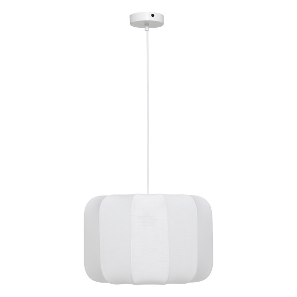 Lampa sufitowa TOBIE z bawełnianym kloszem, Ø 35 cm 649215