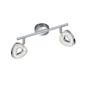 Lampa sufitowa TOURS chromowana biała LED 4W biały ciepły 400lm IP20 RL 1020203 Lampa sufitowa TOURS chromowana biała LED 4W biały ciepły 400lm IP20 RL 1020203