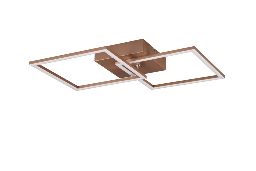 Lampa sufitowa TRAIL brązowa-odcienie brązu LED 1x20W Ciepła biel 2250lm RL 860380