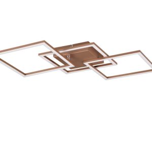 Lampa sufitowa TRAIL brązowa-odcienie brązu LED 1x31W Ciepła biel 3550lm RL 820472 Lampa sufitowa TRAIL brązowa-odcienie brązu LED 1x31W Ciepła biel 3550lm RL 820472