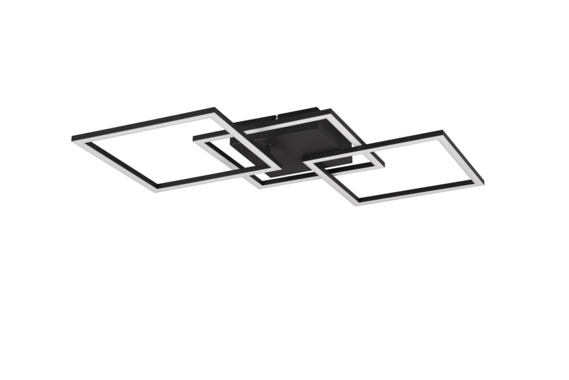 Lampa sufitowa TRAIL czarna LED 1x31W Ciepła biel 3550lm RL 859387