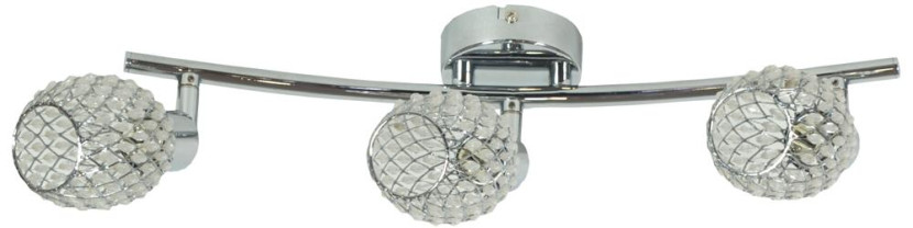 Lampa sufitowa transparentna-chromowana CLEAR 3xG9x40W Candellux 924311