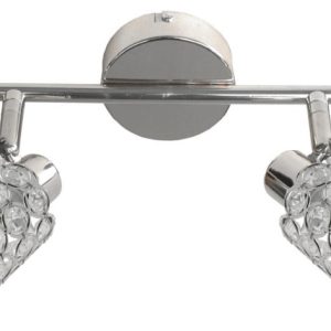 Lampa sufitowa transparentna-chromowana YORK 2xG9x40W Candellux 924265 Lampa sufitowa transparentna-chromowana YORK 2xG9x40W Candellux 924265