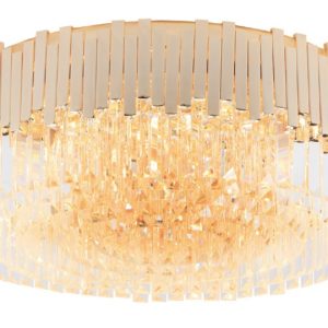 Lampa sufitowa TREND złota 15xE14x15W wym:22x60x60cm IP20 Maxlight 1021148 Lampa sufitowa TREND złota 15xE14x15W wym:22x60x60cm IP20 Maxlight 1021148