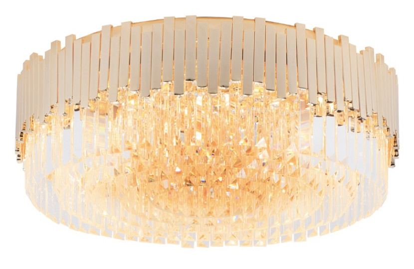 Lampa sufitowa TREND złota 15xE14x15W wym:22x60x60cm IP20 Maxlight 1021148