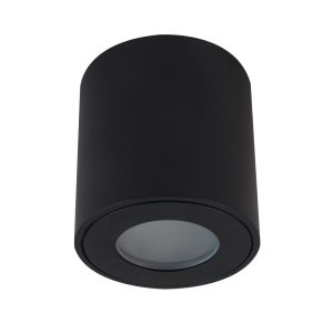 Lampa sufitowa tuba Aqua IP54 czarna do łazienki 983884