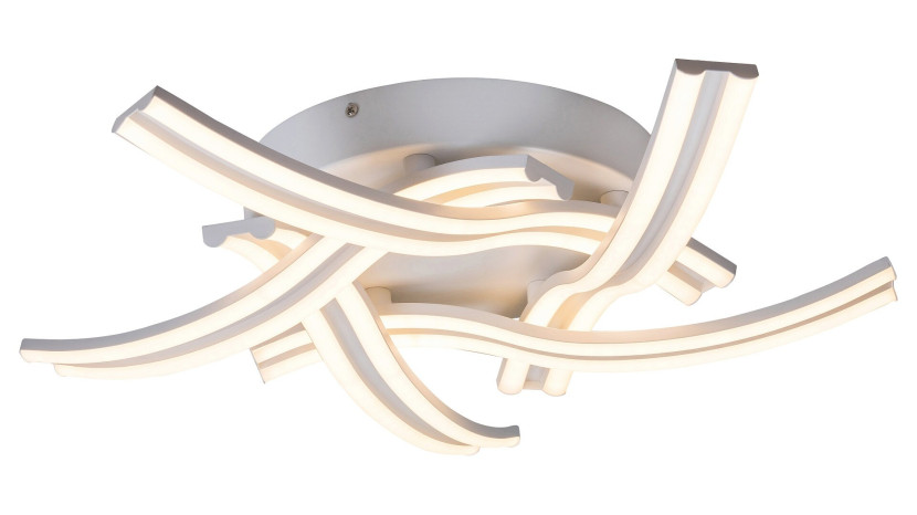 Lampa sufitowa Tulio biała LED 1x60W Ciepła biel 4000lm Rabalux 821519
