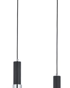 Lampa sufitowa TULUZA czarna-chromowana 2xE27x15W IP20 Jupiter 1004502 Lampa sufitowa TULUZA czarna-chromowana 2xE27x15W IP20 Jupiter 1004502