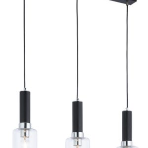 Lampa sufitowa TULUZA czarna-chromowana 3xE27x15W IP20 Jupiter 1004419 Lampa sufitowa TULUZA czarna-chromowana 3xE27x15W IP20 Jupiter 1004419
