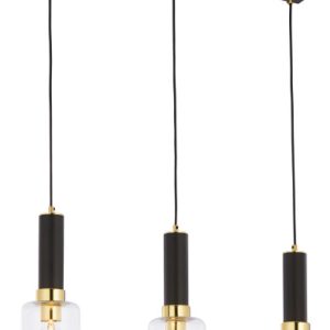 Lampa sufitowa TULUZA czarno-złota 3xE27x15W IP20 Jupiter 1004382 Lampa sufitowa TULUZA czarno-złota 3xE27x15W IP20 Jupiter 1004382