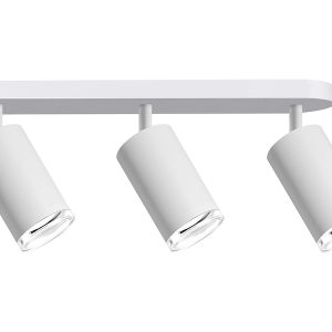 Lampa sufitowa Turyn 3-punktowy spot aluminiowy biały 205169