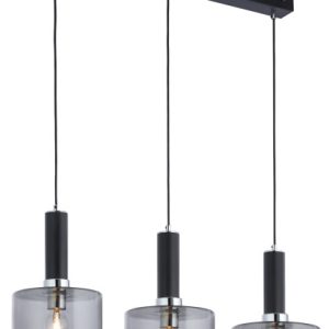 Lampa sufitowa VANES czarna dymiona 3xE27x15W IP20 Jupiter 1004441 Lampa sufitowa VANES czarna dymiona 3xE27x15W IP20 Jupiter 1004441