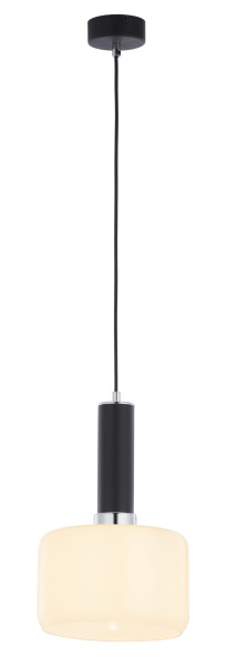 Lampa sufitowa VANES czarno-biała 1xE27x15W IP20 Jupiter 1004398