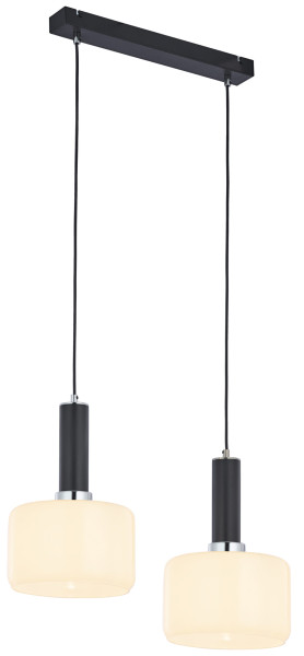 Lampa sufitowa VANES czarno-biała 2xE27x15W IP20 Jupiter 1004531
