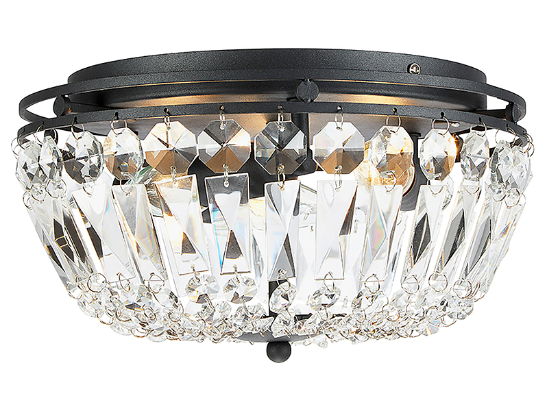 Lampa sufitowa Vasa 3-punktowa szklana transparentna 27076