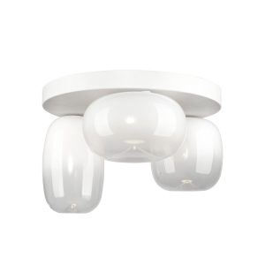 Lampa sufitowa VASO biała LED 3x12W Ciepła biel 1131lm Milagro 817862 Lampa sufitowa VASO biała LED 3x12W Ciepła biel 1131lm Milagro 817862