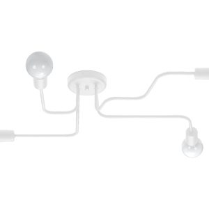 Lampa sufitowa Vector 4-punktowa stalowa biała 328728 Lampa sufitowa Vector 4-punktowa stalowa biała 328728