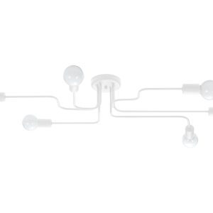 Lampa sufitowa Vector 6-punktowa stalowa biała 328733 Lampa sufitowa Vector 6-punktowa stalowa biała 328733