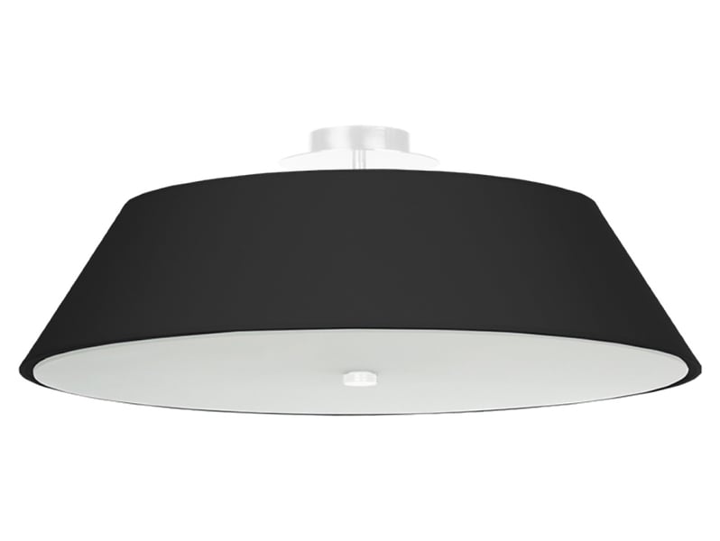 Lampa sufitowa Vega 5-punktowa tkaninowa czarna 71538