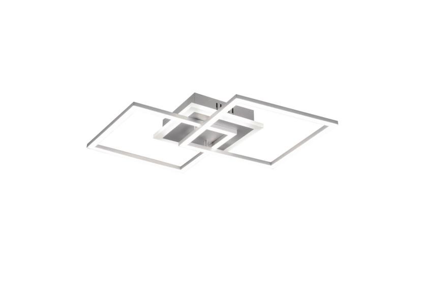 Lampa sufitowa VENIDA srebrno-biała LED 3x25W Ciepła biel 2600lm RL 817824