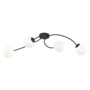 Lampa Sufitowa Vibra 4 Bl Opal 767501