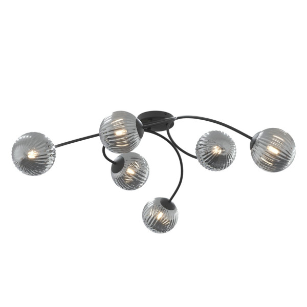 Lampa Sufitowa Vibra 6 Bl Grafit 767497