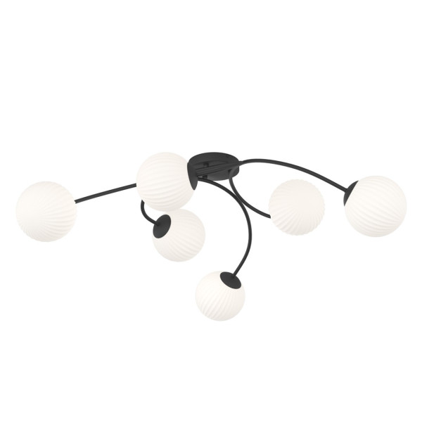 Lampa Sufitowa Vibra 6 Bl Opal 767499