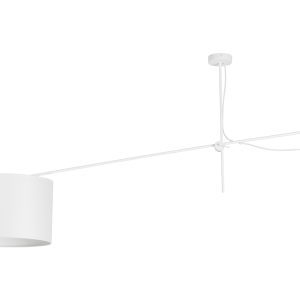 Lampa sufitowa Viper White stalowa biała 13992