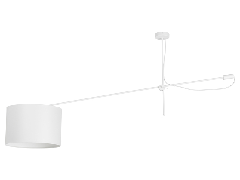 Lampa sufitowa Viper White stalowa biała 13992