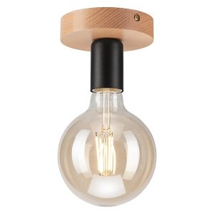 Lampa sufitowa Vito drewniana brązowa 54665