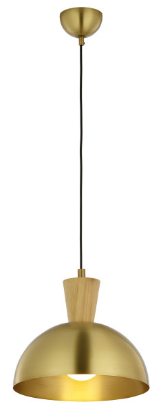 Lampa sufitowa VITO mosiądz 1xE27x15W IP20 Jupiter 1004509