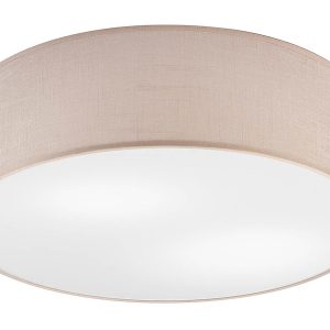 Lampa sufitowa Vivian 2-punktowa tkaninowa beżowa 120829