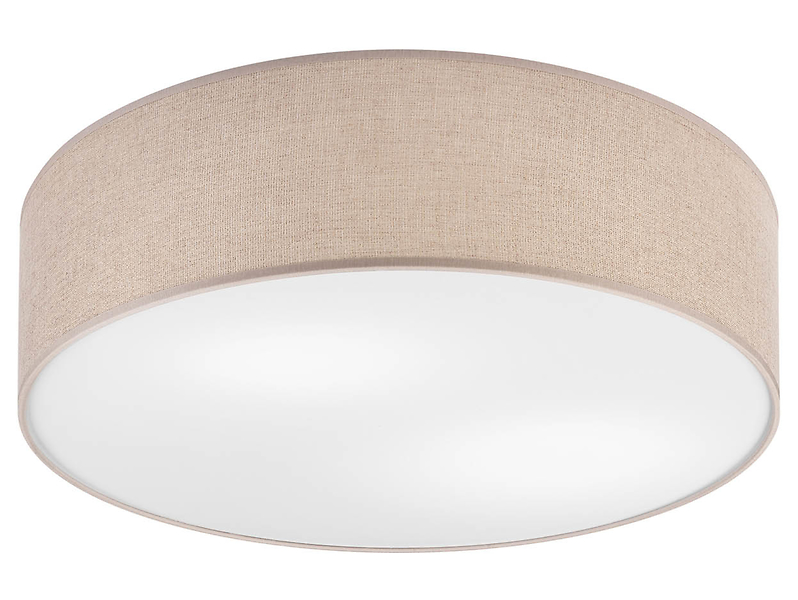 Lampa sufitowa Vivian 2-punktowa tkaninowa złota 120832