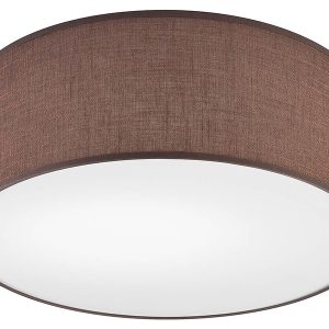 Lampa sufitowa Vivian tkaninowa brązowa 120819 Lampa sufitowa Vivian tkaninowa brązowa 120819