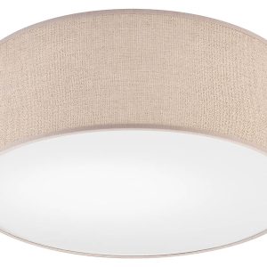 Lampa sufitowa Vivian tkaninowa złota 120818 Lampa sufitowa Vivian tkaninowa złota 120818