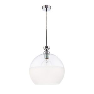 Lampa sufitowa VIX chromowana-biała 1xE27x15W IP20 Jupiter 1004474 Lampa sufitowa VIX chromowana-biała 1xE27x15W IP20 Jupiter 1004474