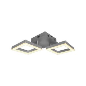 Lampa sufitowa VT-7786 szaro-aluminiowy LED 2x14W Ciepła biel 1490lm V-TAC 859418 Lampa sufitowa VT-7786 szaro-aluminiowy LED 2x14W Ciepła biel 1490lm V-TAC 859418