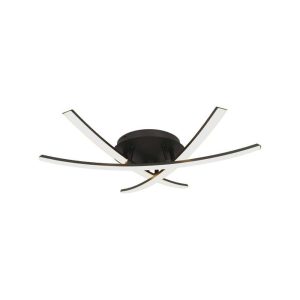 Lampa sufitowa VT-7792 czarna LED 3x20W Ciepła biel 2130lm V-TAC 863747 Lampa sufitowa VT-7792 czarna LED 3x20W Ciepła biel 2130lm V-TAC 863747
