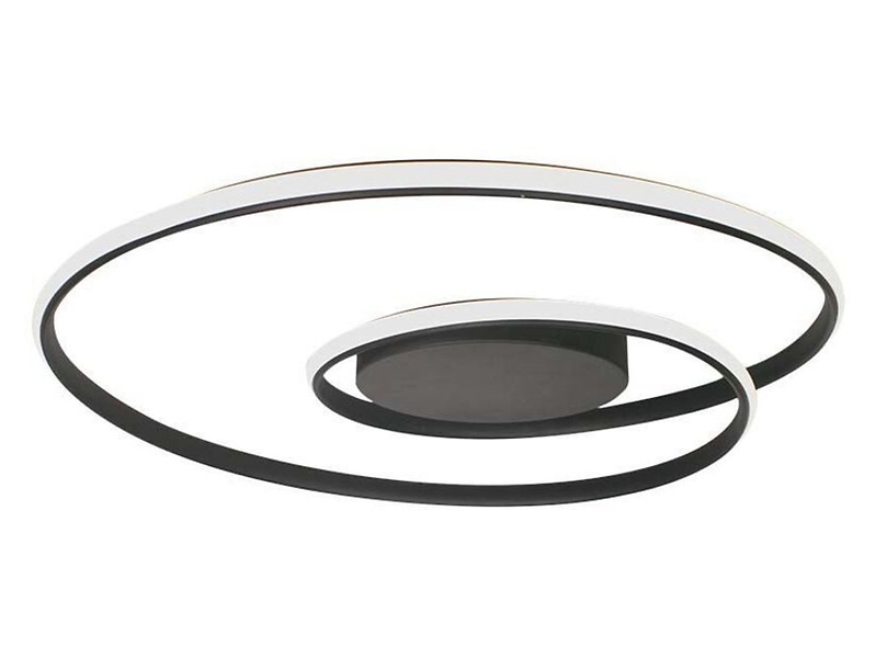 Lampa sufitowa VT-7911 LED ze ściemniaczem czarna 174556