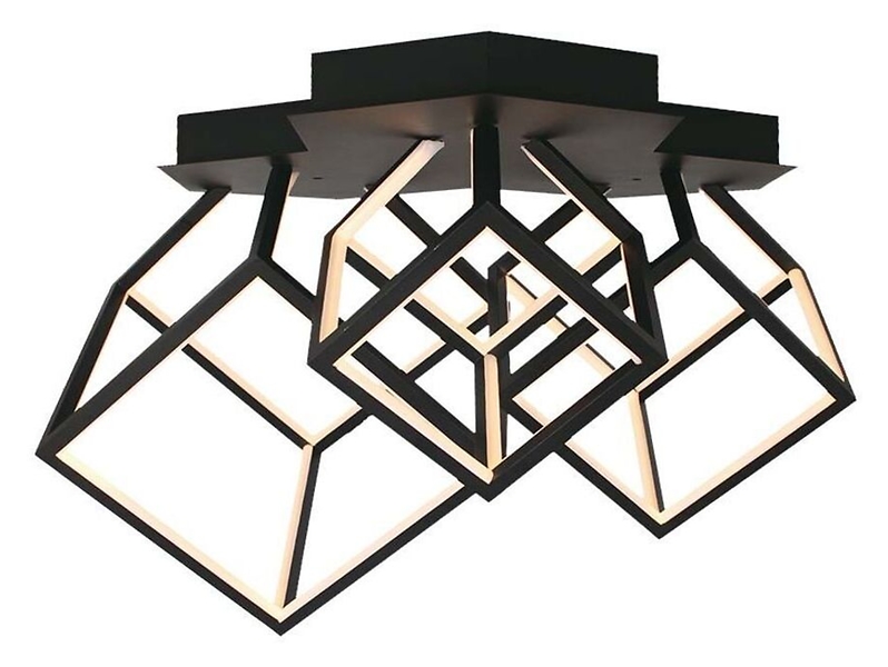 Lampa sufitowa VT-7921 LED 3-punktowa ze ściemniaczem czarna 174564
