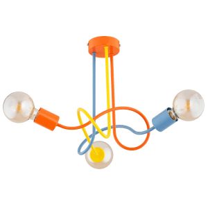 Lampa sufitowa WINGO multikolor 3xE27x15W IP20 Alfa 942392 Lampa sufitowa WINGO multikolor 3xE27x15W IP20 Alfa 942392