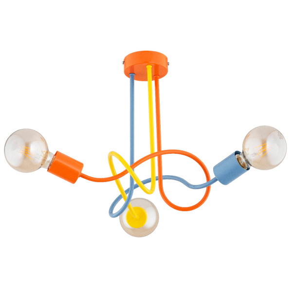 Lampa sufitowa WINGO multikolor 3xE27x15W IP20 Alfa 942392