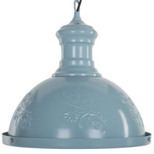 Lampa sufitowa wisząca 32 cm niebieska 536928 Lampa sufitowa wisząca 32 cm niebieska 536928
