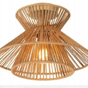 Lampa Sufitowa Wisząca Bambus BOHO Rattan Drewno Loft 298544 Lampa Sufitowa Wisząca Bambus BOHO Rattan Drewno Loft 298544