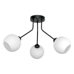 Lampa sufitowa wisząca czarna do salonu EDYLIT 3xE27 ITAL 15-212 1048127 Lampa sufitowa wisząca czarna do salonu EDYLIT 3xE27 ITAL 15-212 1048127