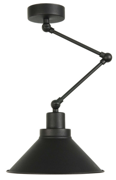 Lampa sufitowa wisząca czarna loft do kuchni EDYLIT 1xE27 KLOE 13-345 1047935
