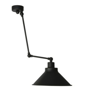 Lampa sufitowa wisząca czarna loft industrialna EDYLIT 1xE27 COROLLA 13-335 1047924 Lampa sufitowa wisząca czarna loft industrialna EDYLIT 1xE27 COROLLA 13-335 1047924
