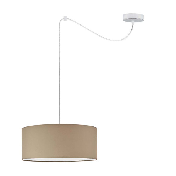 Lampa sufitowa wisząca WAIKIKI W1 Chrom - Beżowy 879414