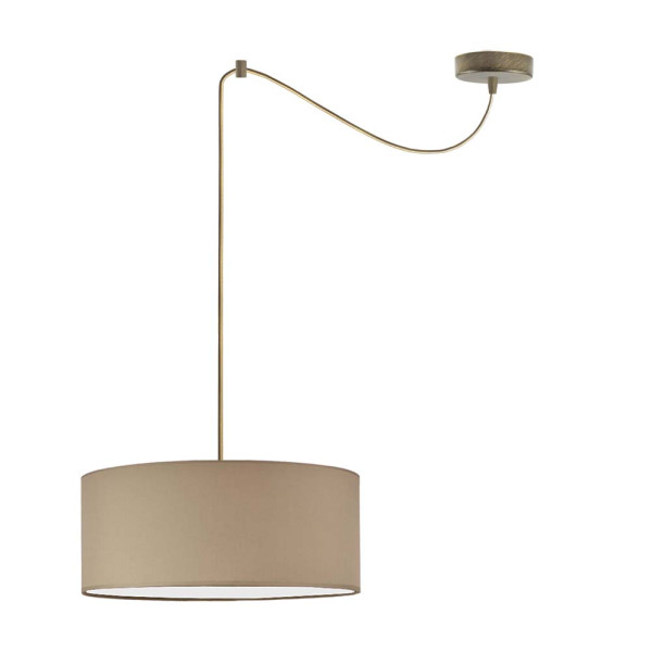 Lampa sufitowa wisząca WAIKIKI W1 Stare Złoto - Beżowy 879437